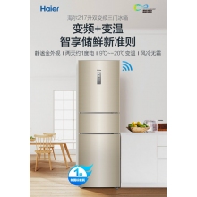 海爾BCD-217WDVLU1電冰箱（不含部門專用）
